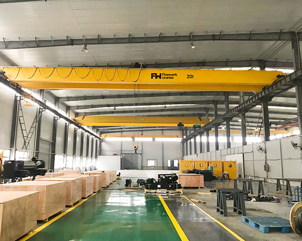 European double beam series bridge crane