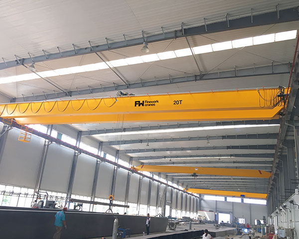 European double beam series bridge crane